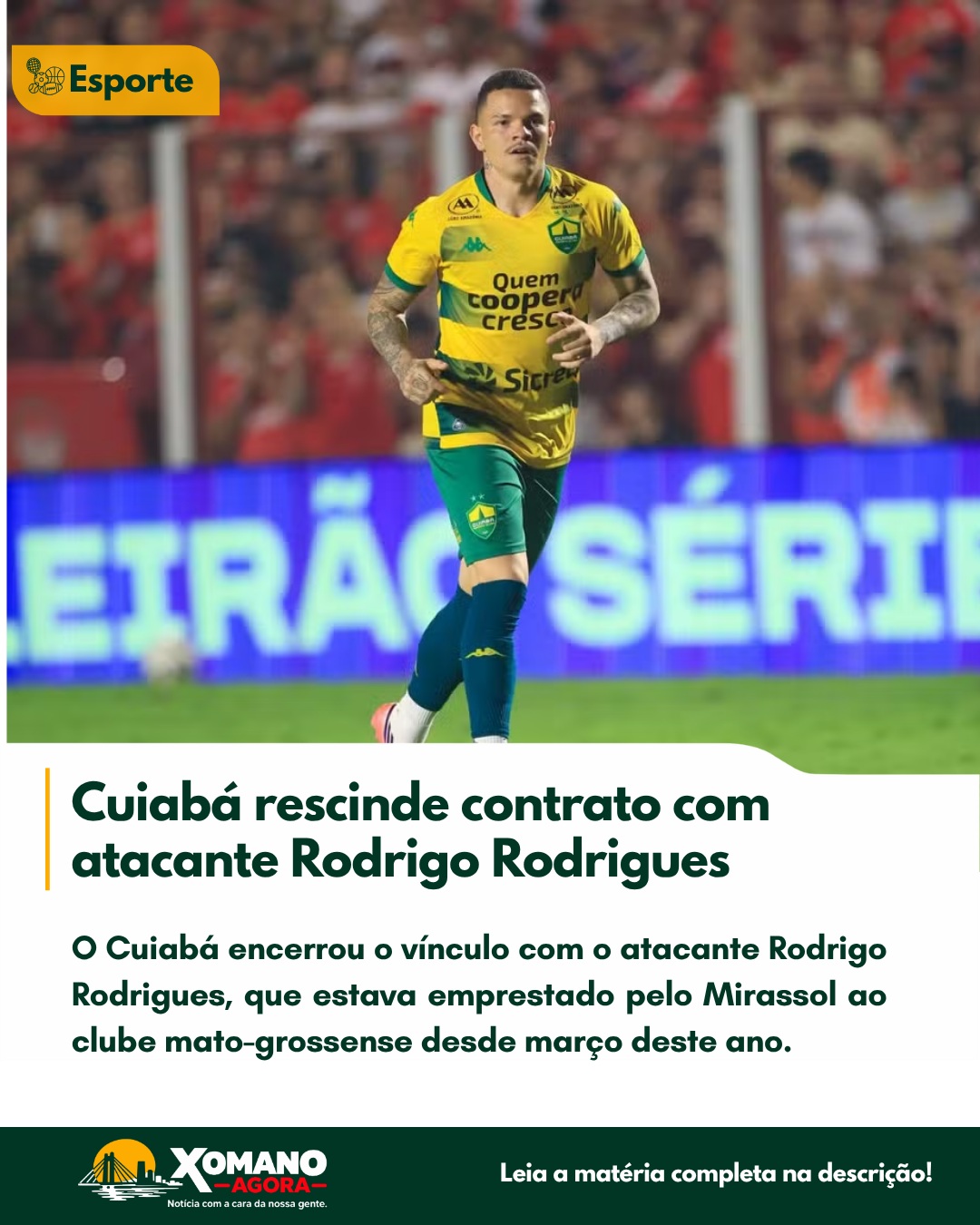 Publicação do @xomanoagora